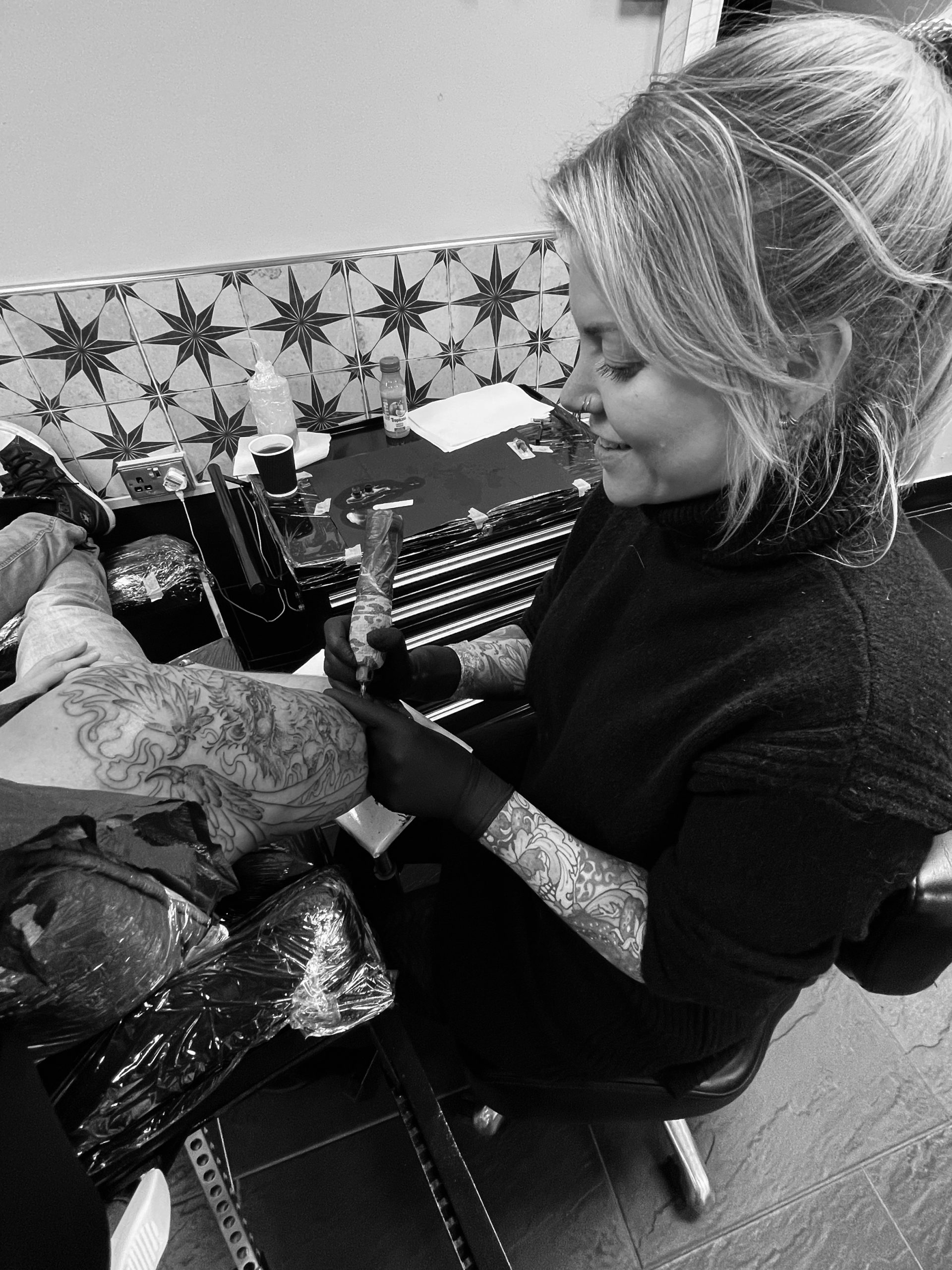 Marie Cox of Folklore Tattoo Studio